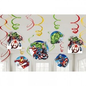 Avengers Epic Hanging Swirls Decorations Value Pack AM671733