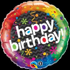 Dazzling Party Birthday Foil Balloon Q16666