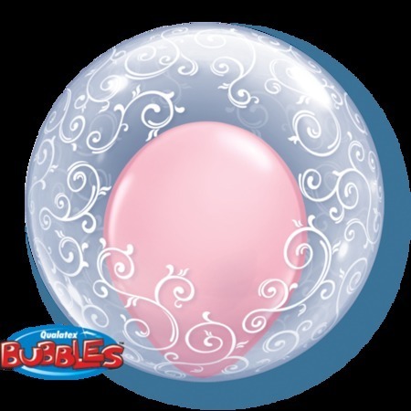 Fancy Filigree Deco Bubble Balloon Q13693