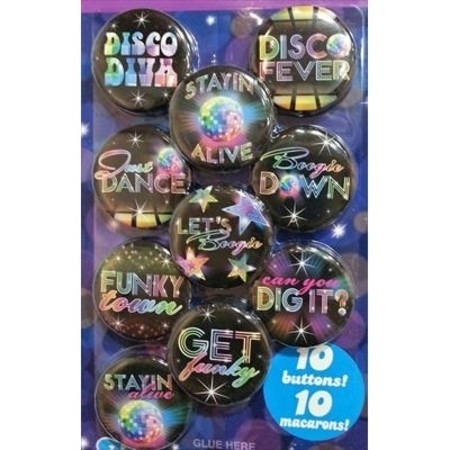 70s Disco Buttons AM391650