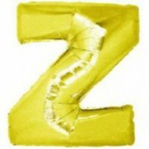 Megaloon Z Gold Foil Balloon B15927