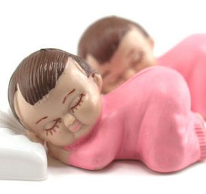Sleeping Babies Pink M13636