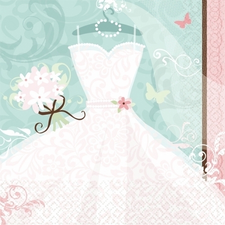 Something Blue Luncheon Napkins AM519325