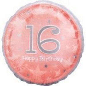 Express Yourself 16th Birthday Prismatic Foil Balloon ANA117198