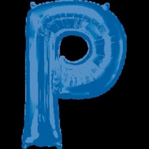 Blue Letter P Megaloon Foil Balloon ANA35431