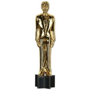Awards Night Male Statuette Cutout Large BE57497
