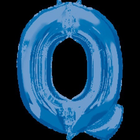 Blue Letter Q Megaloon Foil Balloon ANA35433