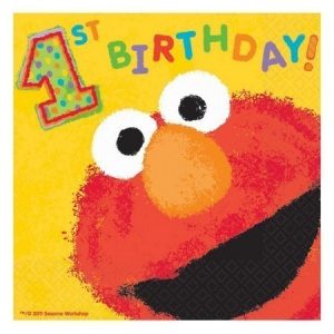 Elmo's 1st Birthday Luncheon Napkins AM719574