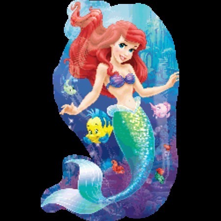 Little Mermaid & Friends Supershape Foil Balloon ANA26464