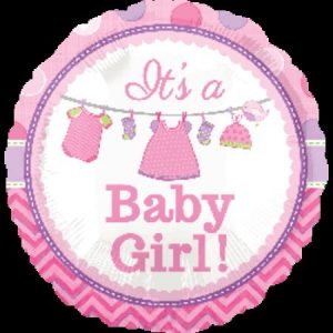 Shower With Love Girl Foil Balloon ANA30909