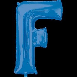 Blue Letter F Megaloon Foil Balloon ANA35411