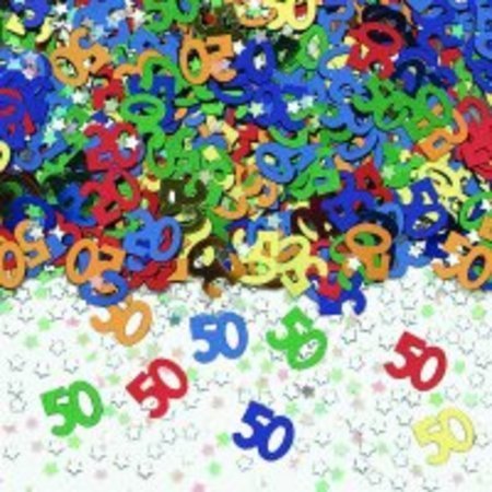 '50' Metallic Confetti AM37150