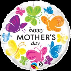 Mother's Day Vivid Butterflies Foil Balloon Q91848