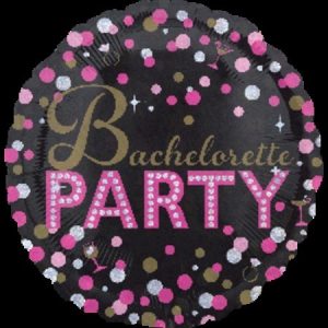 Bachelorette Sassy Party Holographic Jumbo Foil Balloon ANA32119