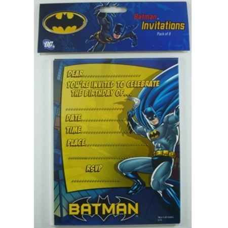 Batman Invitations AM070182