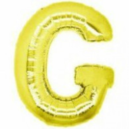 Megaloon G Gold Foil Balloon B15907