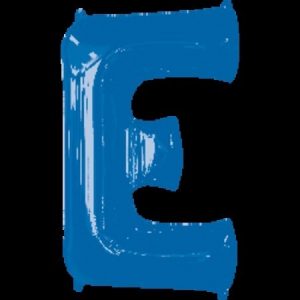Blue Letter E Megaloon Foil Balloon ANA35409