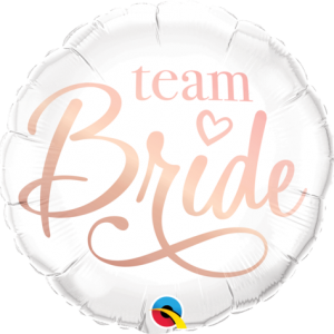 Team Bride 18 inch (45 cm) Round Foil Balloon Q88165