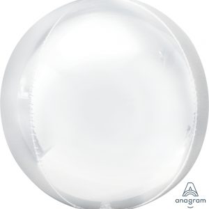 Orbz White Foil Balloon ANA40307