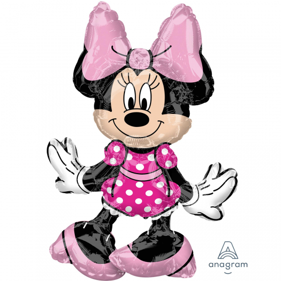 Decor Minnie Mouse Sitting Foil Shape Balloon ANA38188