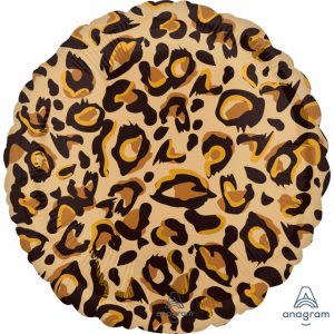 Leopard Print Animalz 18 inch (45 cm) Foil Balloon ANA42382