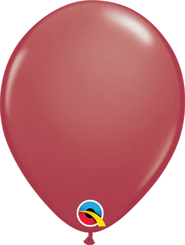 Cranberry 5 inch (12cm) Latex Balloons Q30131